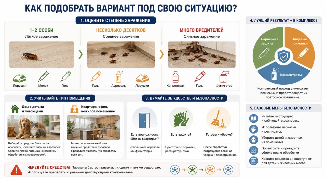 Как подобрать вариант под свою ситуацию